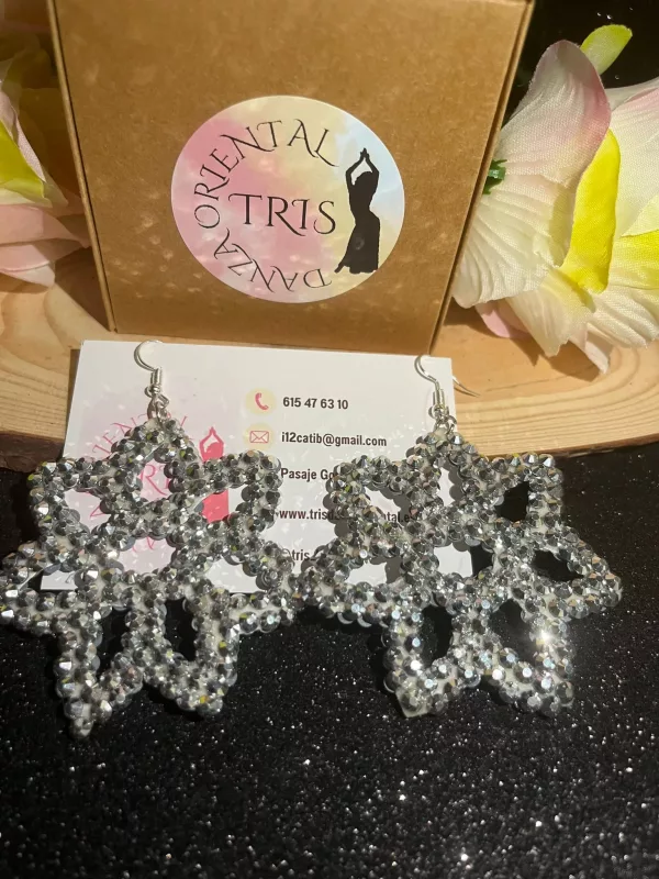 Pendientes Flor