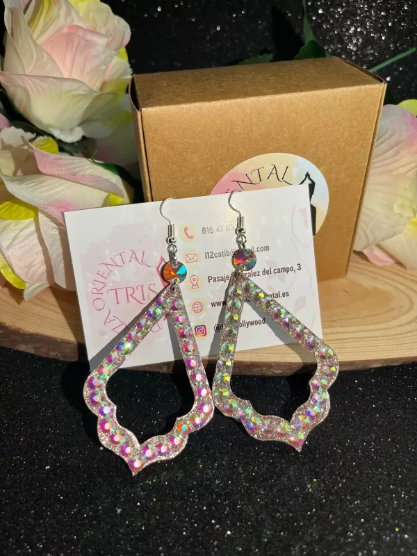 Pendientes arabesco